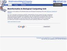 Tablet Screenshot of bip.weizmann.ac.il